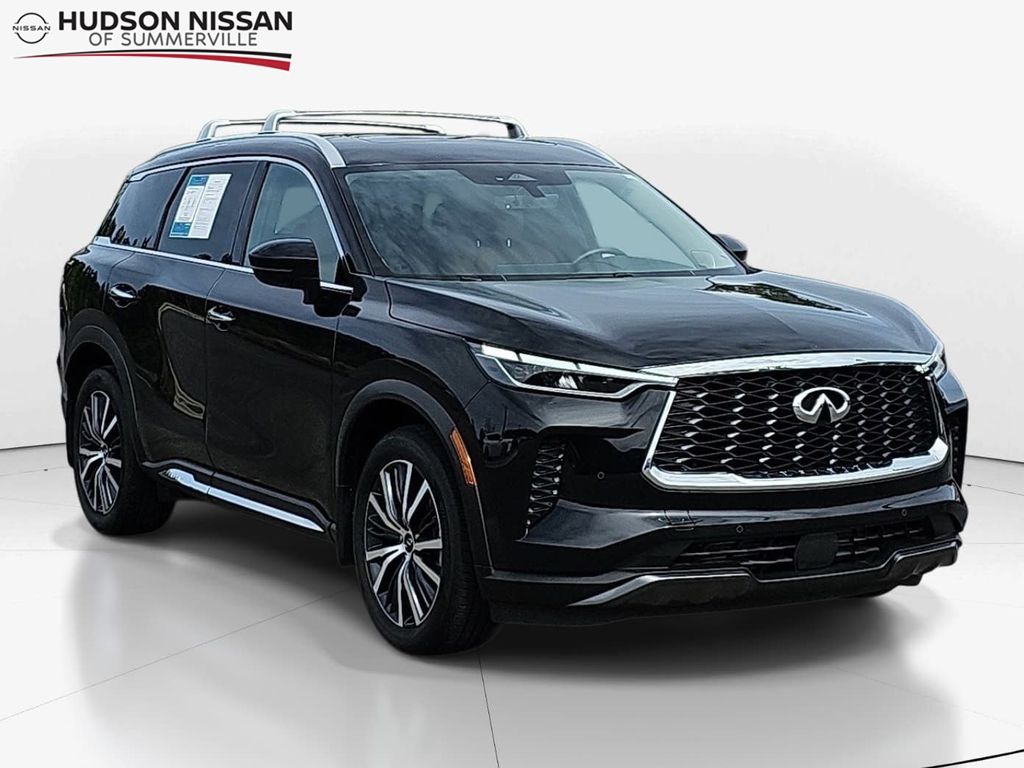 Mineral Black 2025 INFINITI QX60 Sensory AWD SUV / Crossover All-Wheel Drive 9-Speed Automatic