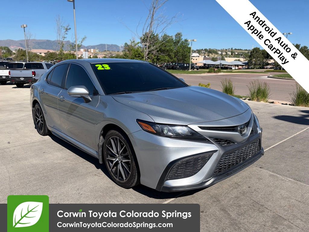 Celestial Silver Metallic 2023 Toyota Camry SE FWD Sedan Front-Wheel Drive 8-Speed Automatic