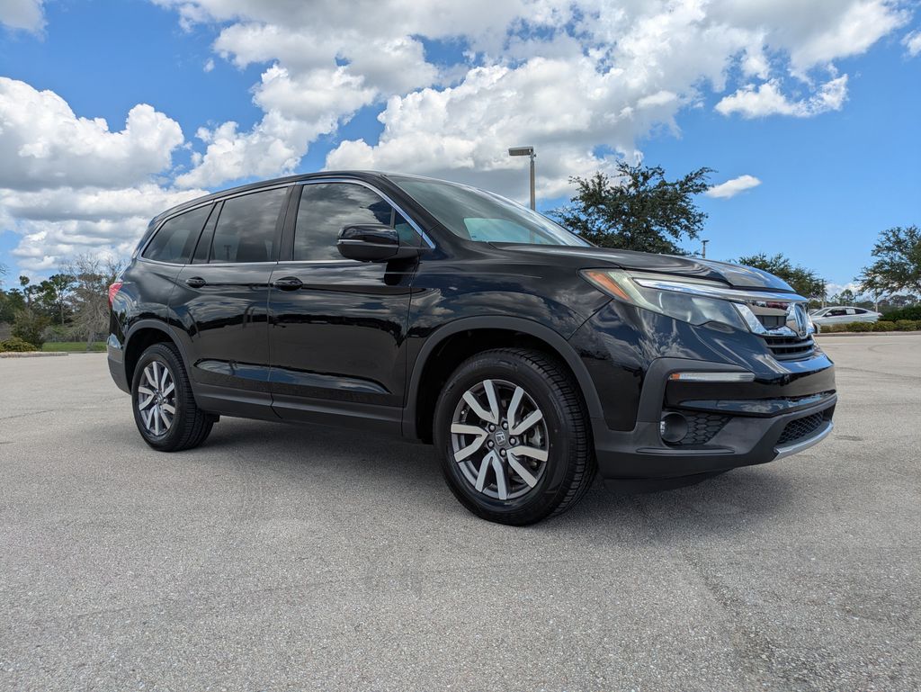 Crystal Black Pearl 2021 Honda Pilot SUV / Crossover Front-Wheel Drive 9-Speed Automatic
