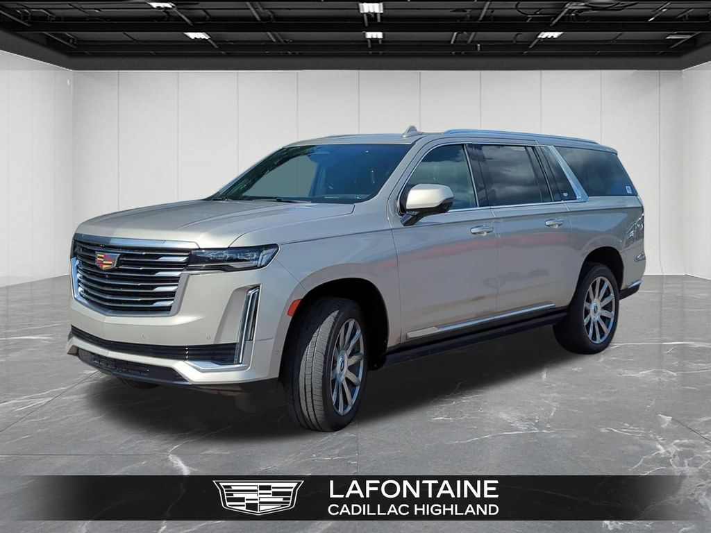 Sandstone Metallic 2023 Cadillac Escalade ESV SUV / Crossover Four-Wheel Drive Automatic