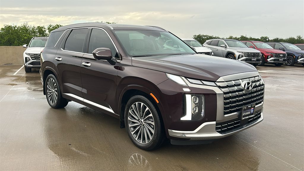 2024 Hyundai Palisade Calligraphy Red at Don McGill Toyota