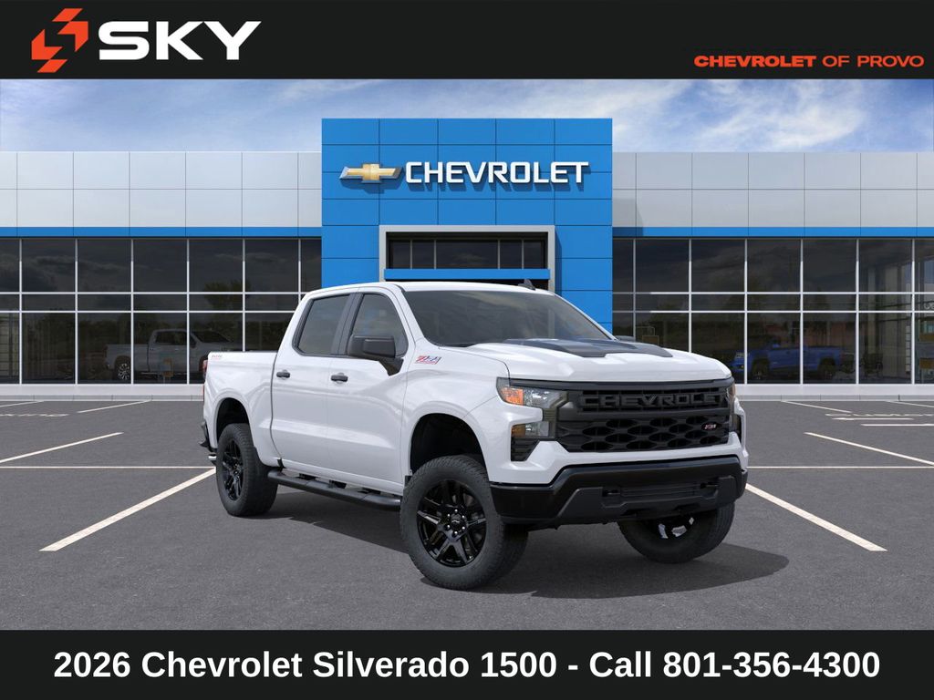 2026 Chevrolet Silverado 1500 Custom Trail Boss Crew Cab 4WD