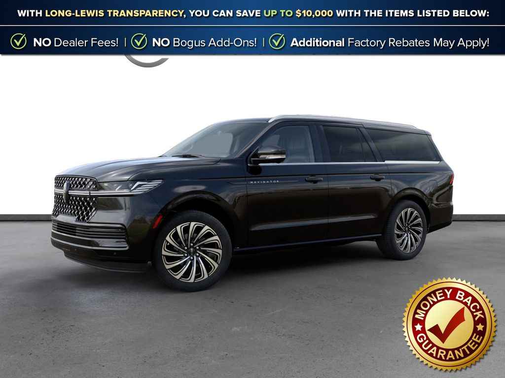 Infinite Black Metallic Clearcoat 2027 Lincoln Navigator SUV / Crossover Four-Wheel Drive Automatic