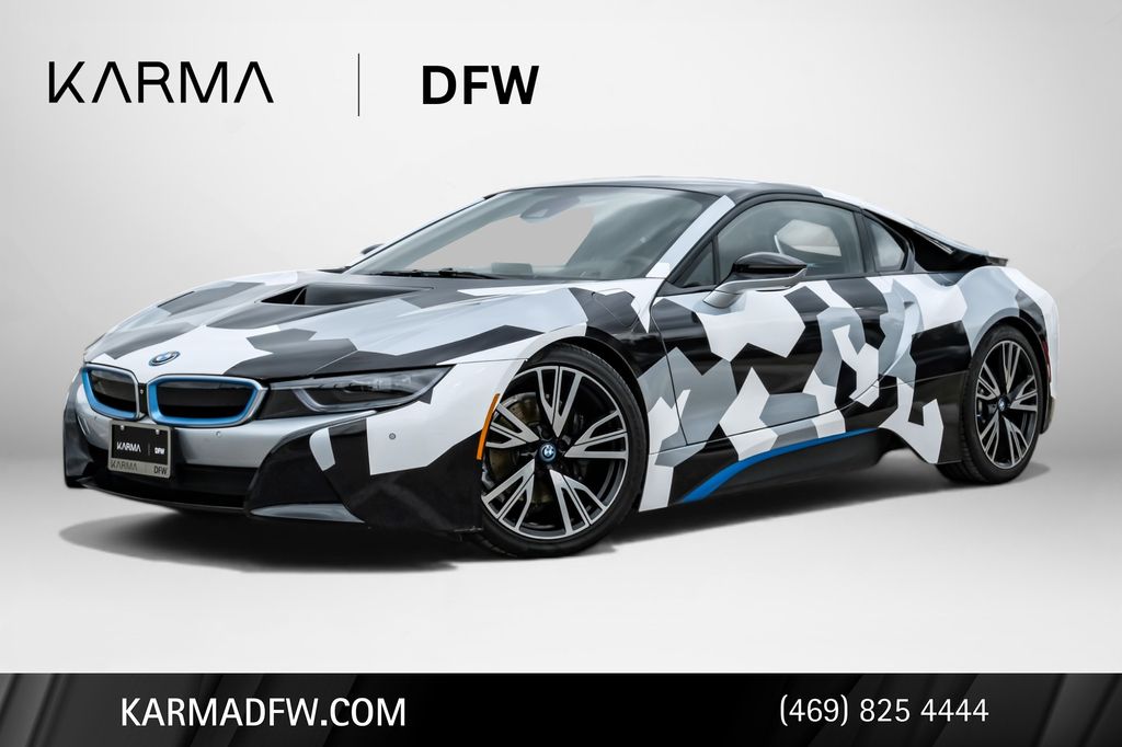 Camouflage 2015 BMW i8 Coupe AWD Coupe All-Wheel Drive 6-Speed Automatic