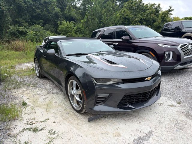Nightfall Gray Metallic 2018 Chevrolet Camaro Convertible Rear-Wheel Drive 8-Speed Automatic