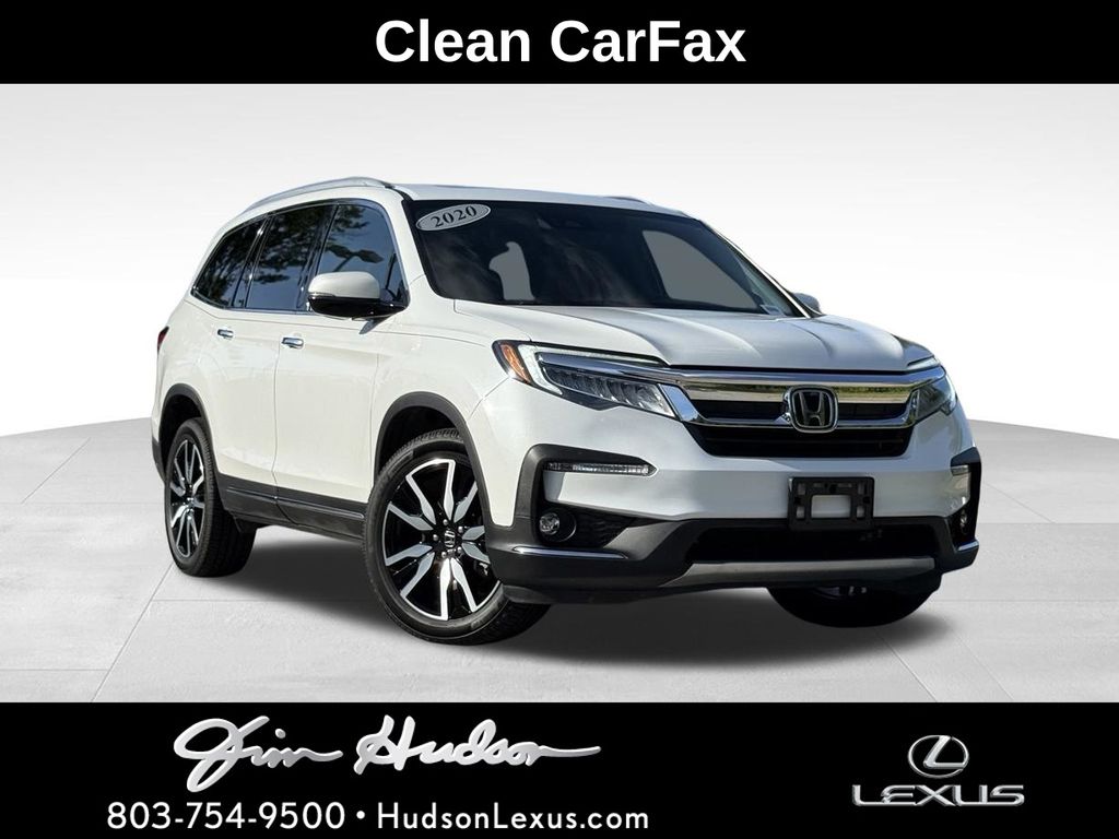 2020 Honda Pilot Elite Platinum White Pearl - Jim Hudson Acura - Image 1