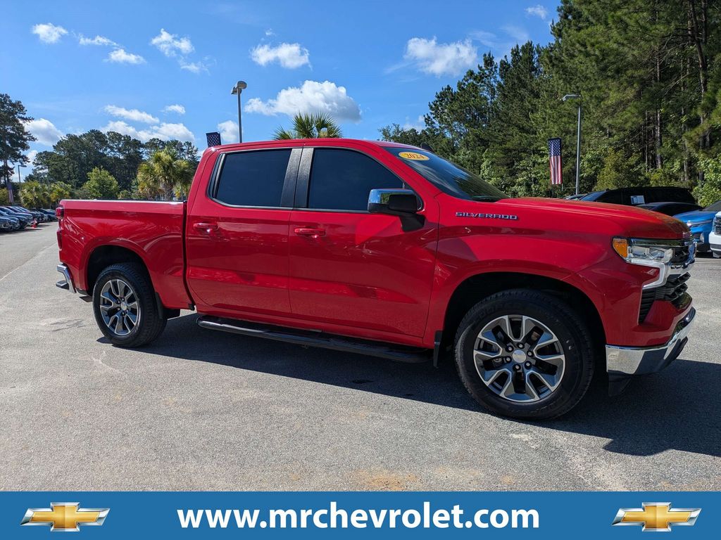 Red Hot 2024 Chevrolet Silverado 1500 Pickup Truck 4X2 Automatic