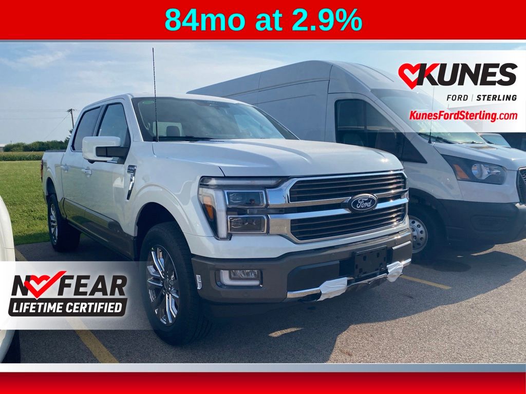 Star White Metallic Tri-Coat 2026 Ford F-150 Pickup Truck Four-Wheel Drive Automatic