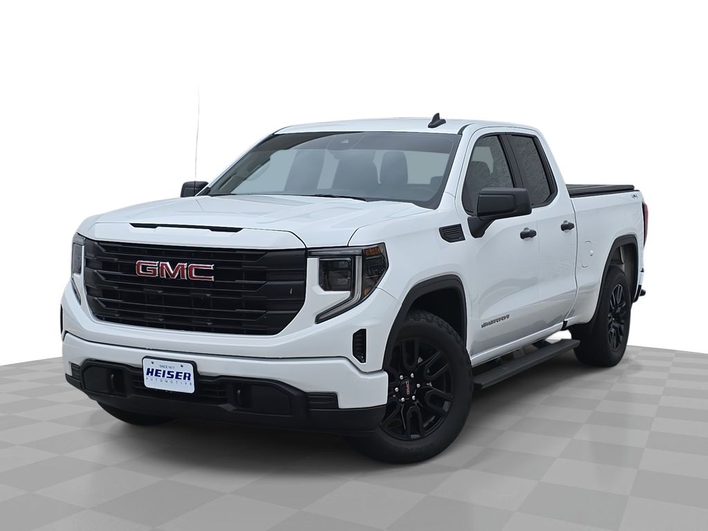 Summit White 2023 GMC Sierra 1500 Pickup Truck Four-Wheel Drive 8-Speed Automatic