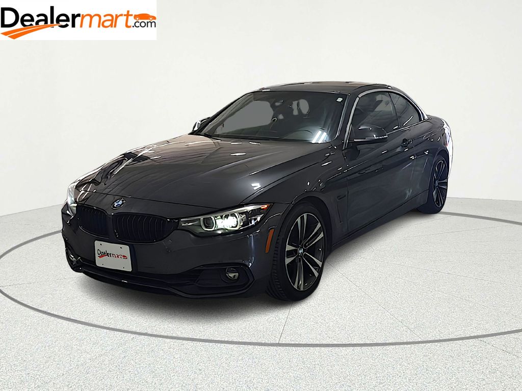 Gray (Mineral Grey Metallic) 2020 BMW 4 Series Convertible Rear-Wheel Drive 8-Speed Automatic