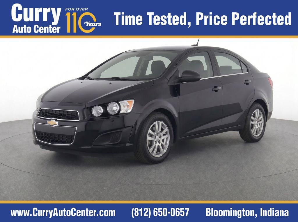 Black Granite Metallic 2014 Chevrolet Sonic Sedan Front-Wheel Drive 6-Speed Automatic