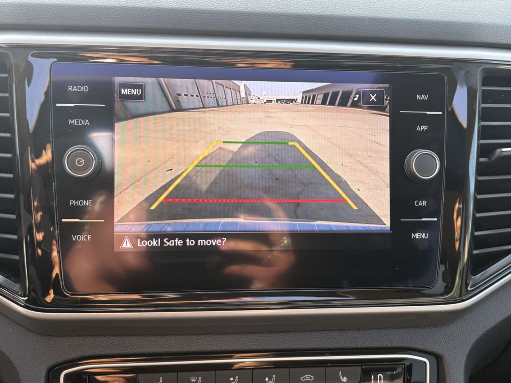 2021 Volkswagen Atlas SEL White at DeMontrond Mazda