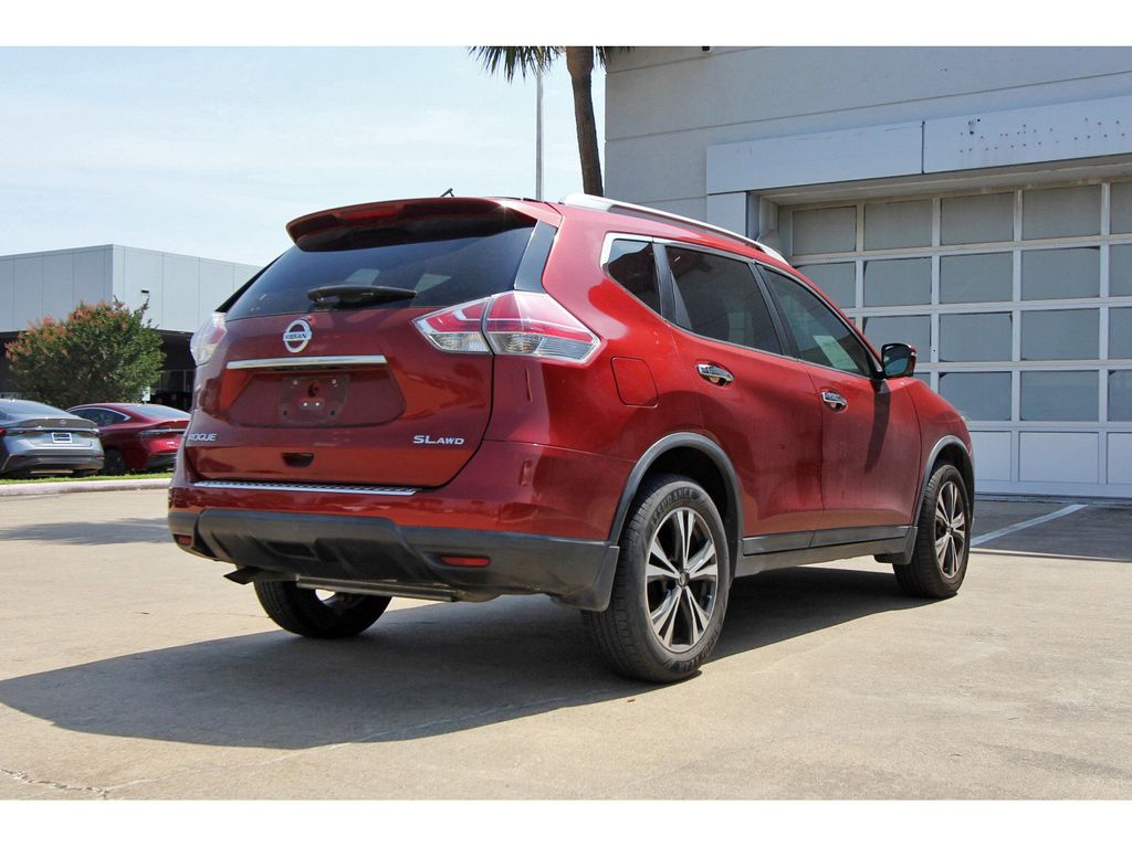 2016 Nissan Rogue SL Red at DeMontrond Gulf Freeway
