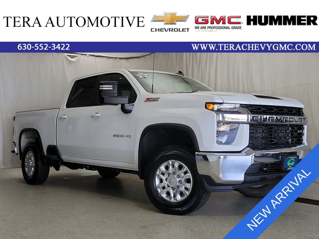 Summit White 2023 Chevrolet Silverado 2500HD Pickup Truck Four-Wheel Drive Automatic