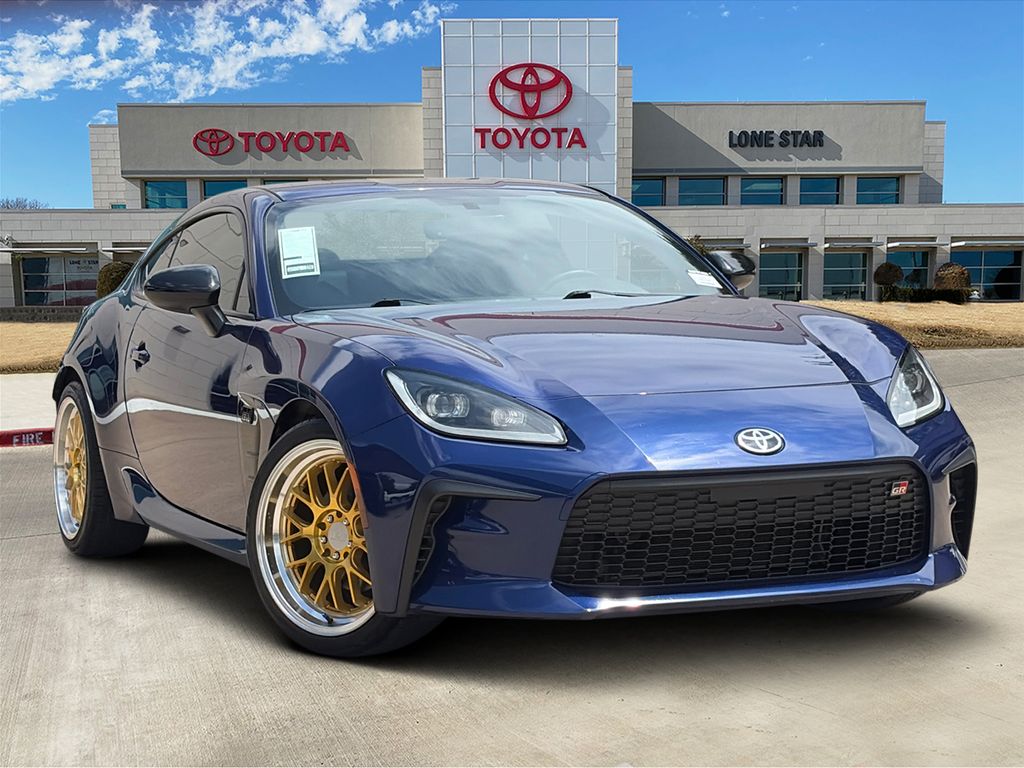 Trueno Blue 2022 Toyota GR86 Coupe Rear-Wheel Drive 6-Speed Automatic