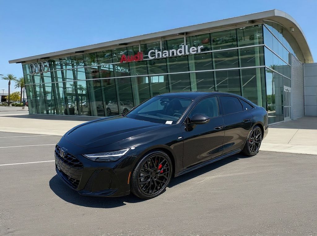 Mythos Black Metallic 2026 Audi A6 quattro Prestige 55 TFSI Sedan All-Wheel Drive 7-Speed Automatic