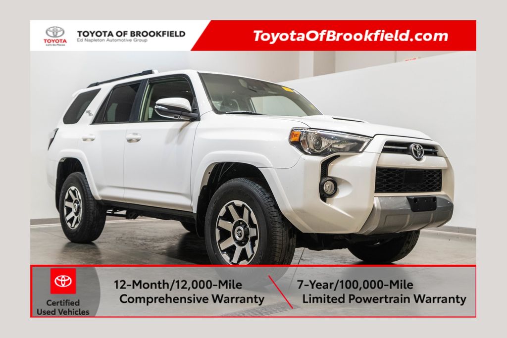 Ice Cap 2020 Toyota 4Runner TRD Off-Road Premium 4WD SUV / Crossover Four-Wheel Drive 5-Speed Automatic Overdrive