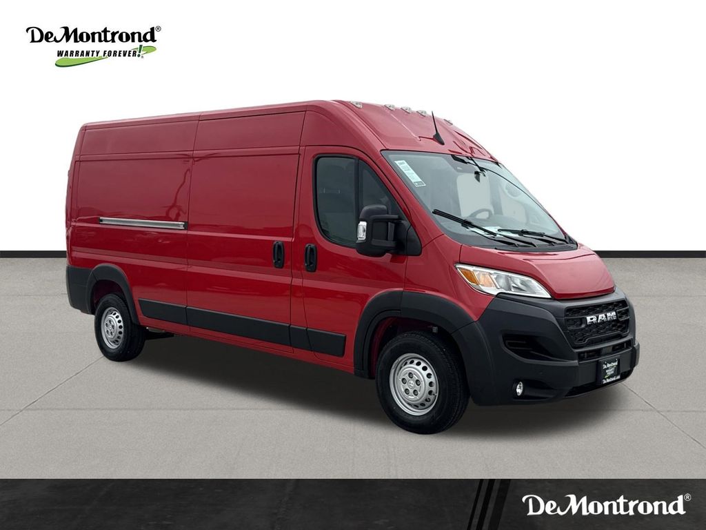 2026 Ram ProMaster 2500 High Roof Red at Mac Haik CDJR North Houston