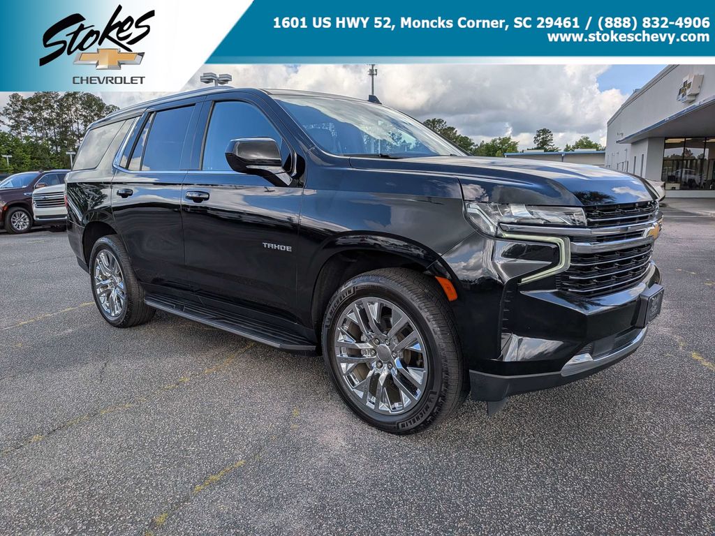 Black 2021 Chevrolet Tahoe SUV / Crossover Four-Wheel Drive
