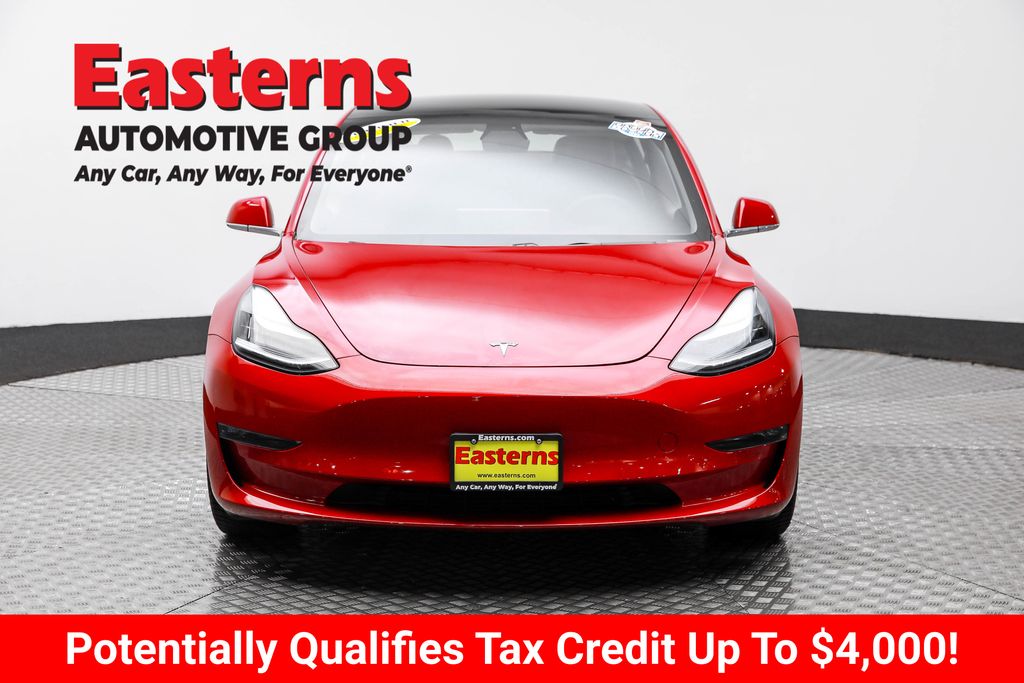 Used 2019 Tesla Model 3 Base with VIN 5YJ3E1EB5KF408206 for sale in White Marsh, MD