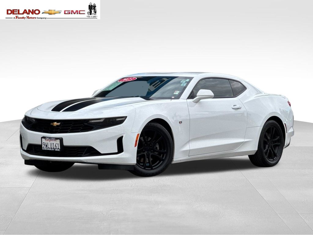 Summit White 2023 Chevrolet Camaro Coupe Rear-Wheel Drive 8-Speed Automatic