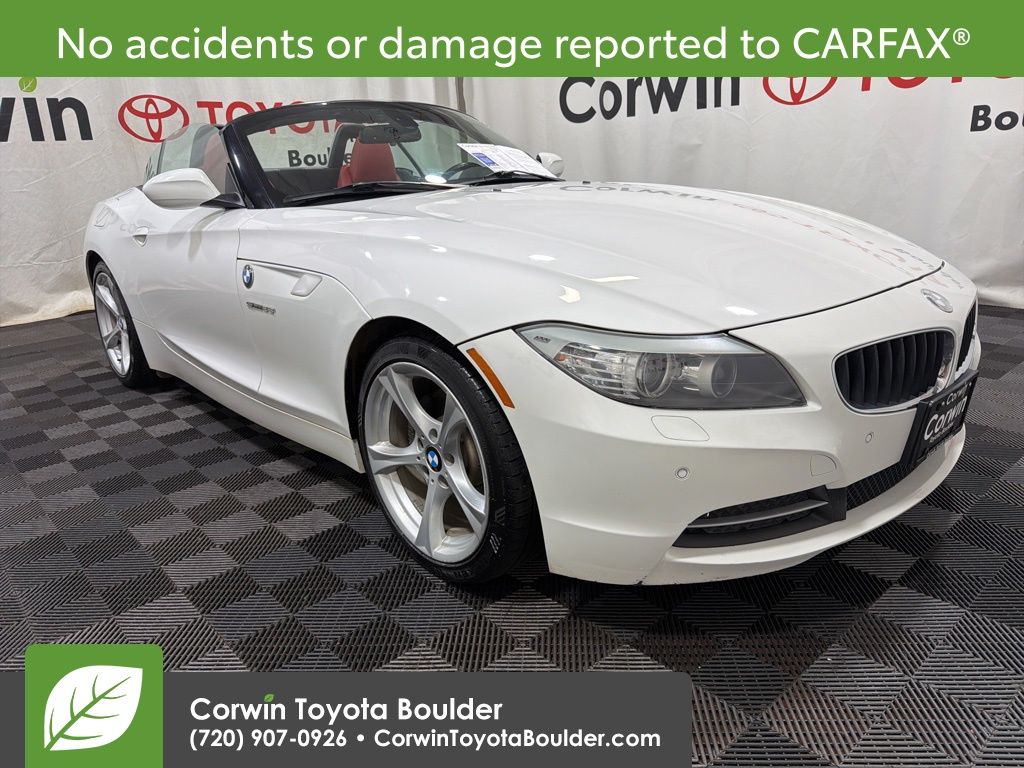 Alpine White 2012 BMW Z4 sDrive28i Roadster RWD Convertible Rear-Wheel Drive 6-Speed Manual