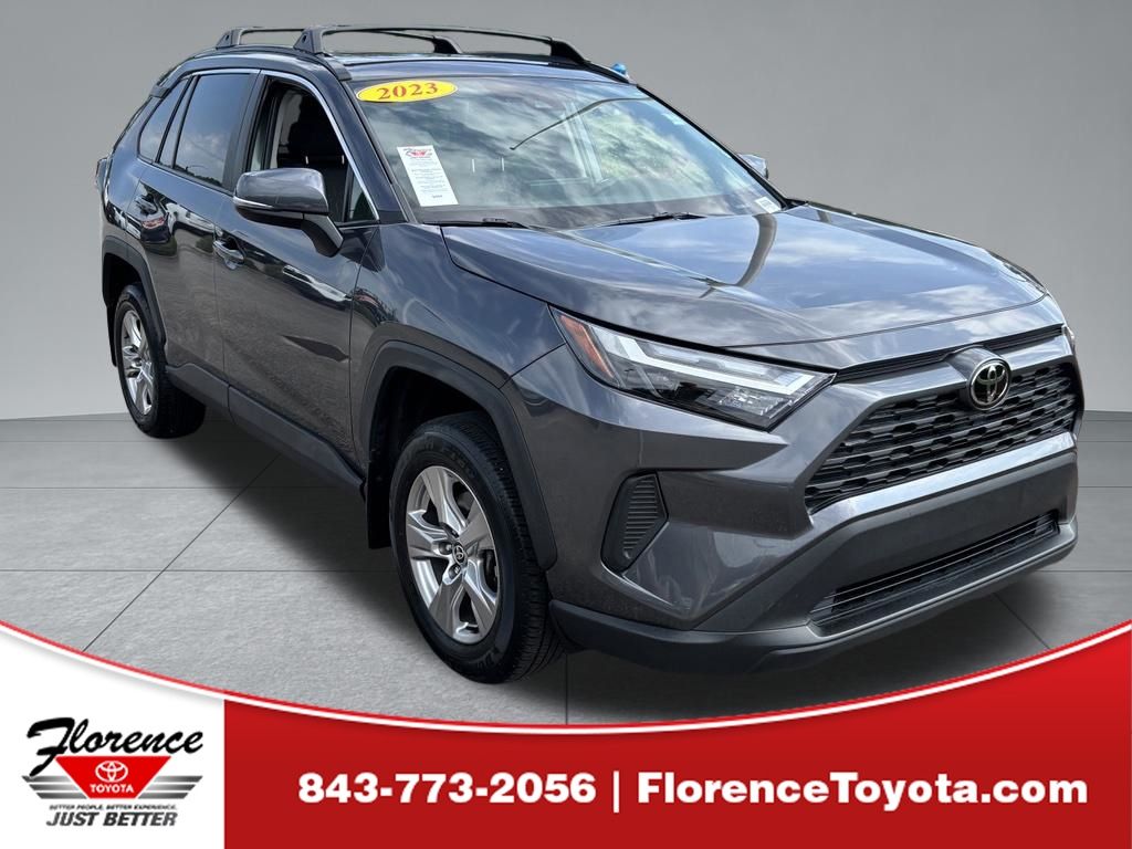 Magnetic Gray Metallic 2023 Toyota RAV4 SUV / Crossover All-Wheel Drive 8-Speed Automatic