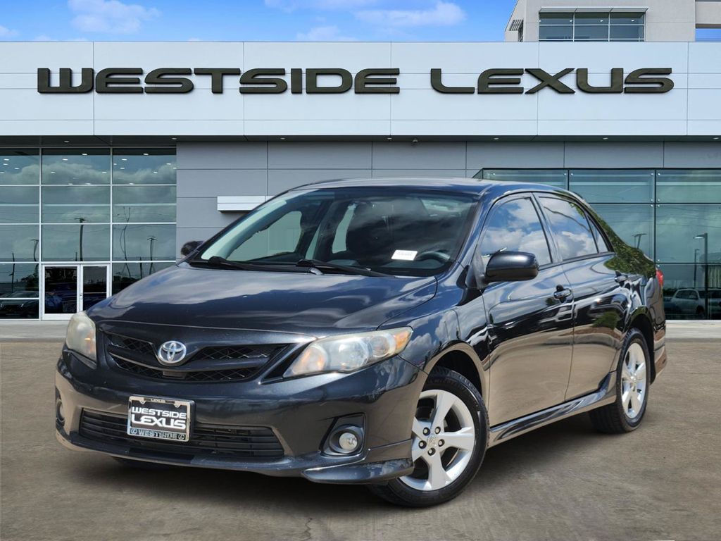 2013 Toyota Corolla S Black at Durrett Motor Company