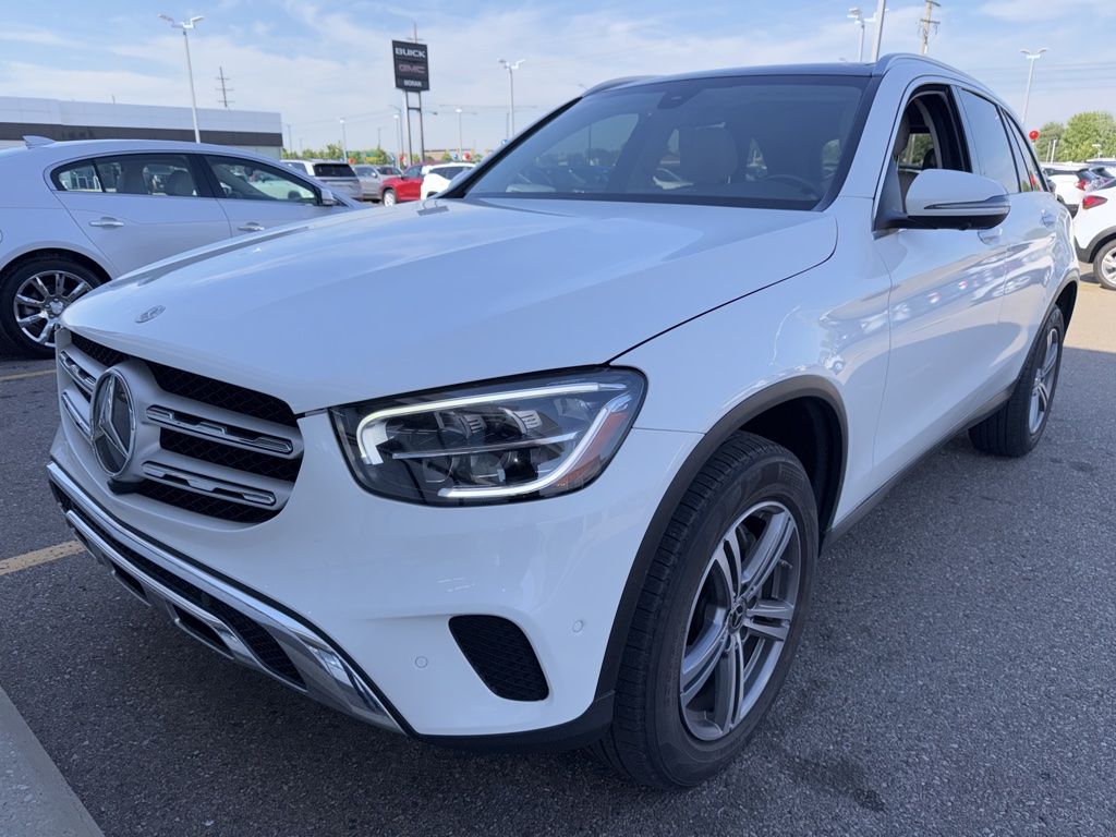White 2021 Mercedes-Benz GLC 300 SUV 4MATIC SUV / Crossover All-Wheel Drive 9-Speed Automatic