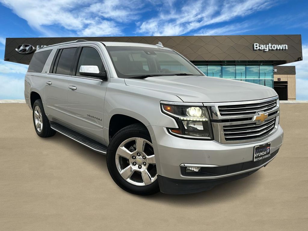 2015 Chevrolet Suburban LTZ Silver at Classic Elite Chevrolet Sugar Land