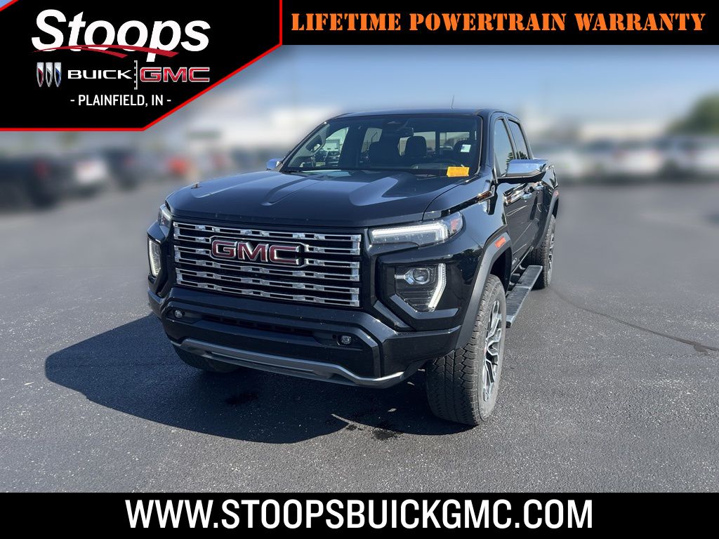 Onyx Black 2024 GMC Canyon Pickup Truck Four-Wheel Drive 8-Speed Automatic