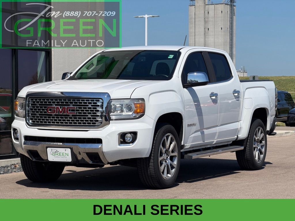 Summit White 2018 GMC Canyon Pickup Truck Four-Wheel Drive 8-Speed Automatic