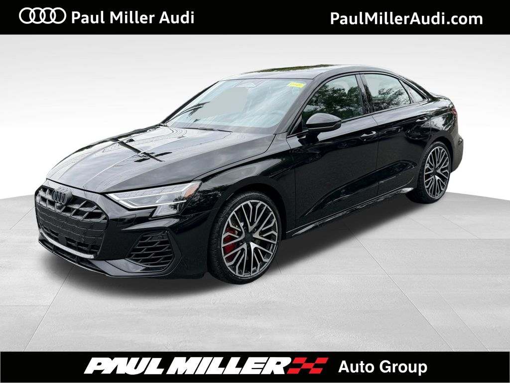 Mythos Black Metallic 2026 Audi S3 Sedan All-Wheel Drive 7-Speed Automatic