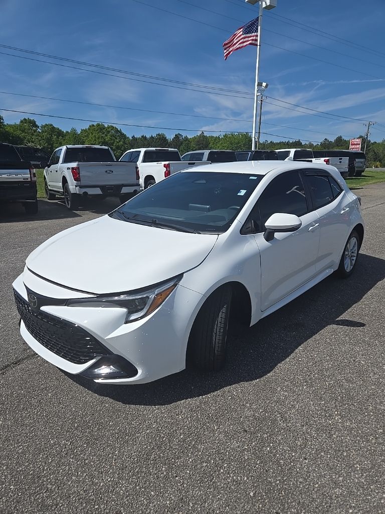 Ice Cap 2024 Toyota Corolla Hatchback SE FWD Hatchback Front-Wheel Drive Continuously Variable Transmission