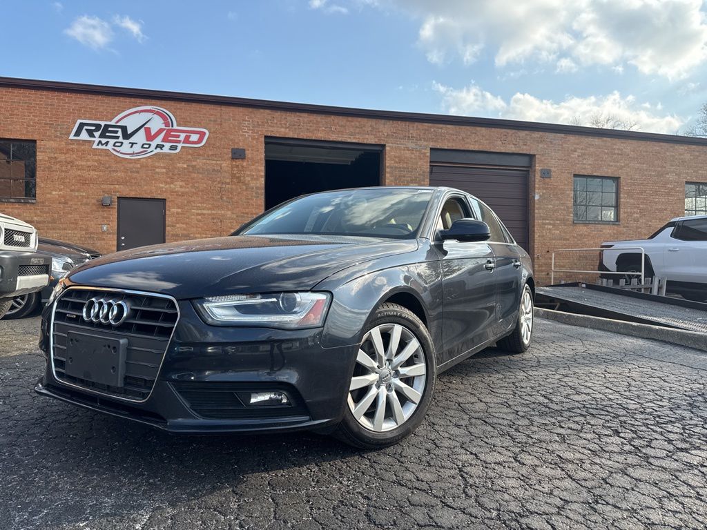 Moonlight Blue 2013 Audi A4 2.0T quattro Premium AWD Sedan All-Wheel Drive 8-Speed Automatic
