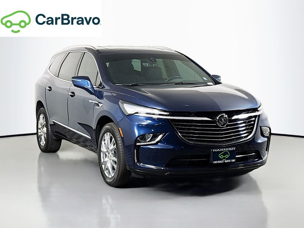 Emperor Blue Metallic 2022 Buick Enclave Premium FWD SUV / Crossover Front-Wheel Drive 9-Speed Automatic