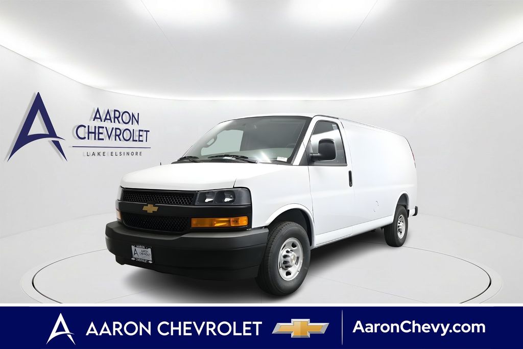 Summit White 2026 Chevrolet Express Cargo Van Rear-Wheel Drive