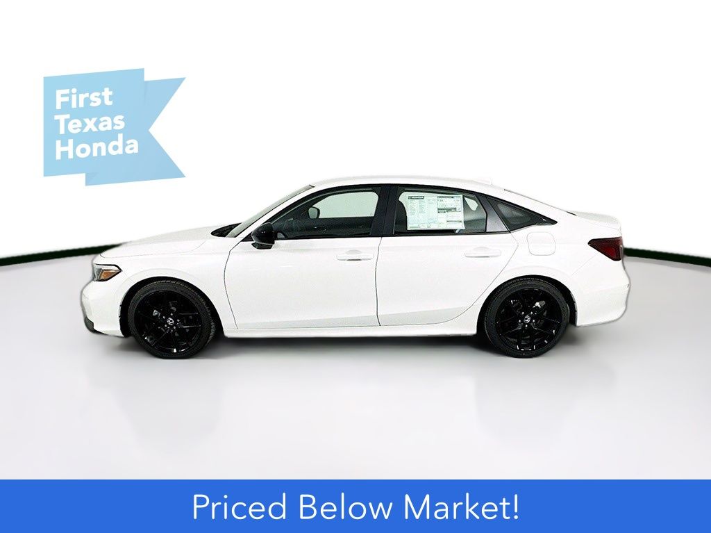 Used Car 2025 Honda Civic  Sedan 4 Dr. Sport Front Wheel Drive For Sale In Austin, Texas
