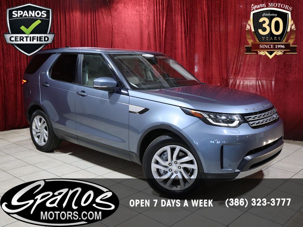 Byron Blue Metallic 2018 Land Rover Discovery SUV / Crossover All-Wheel Drive 8-Speed Automatic