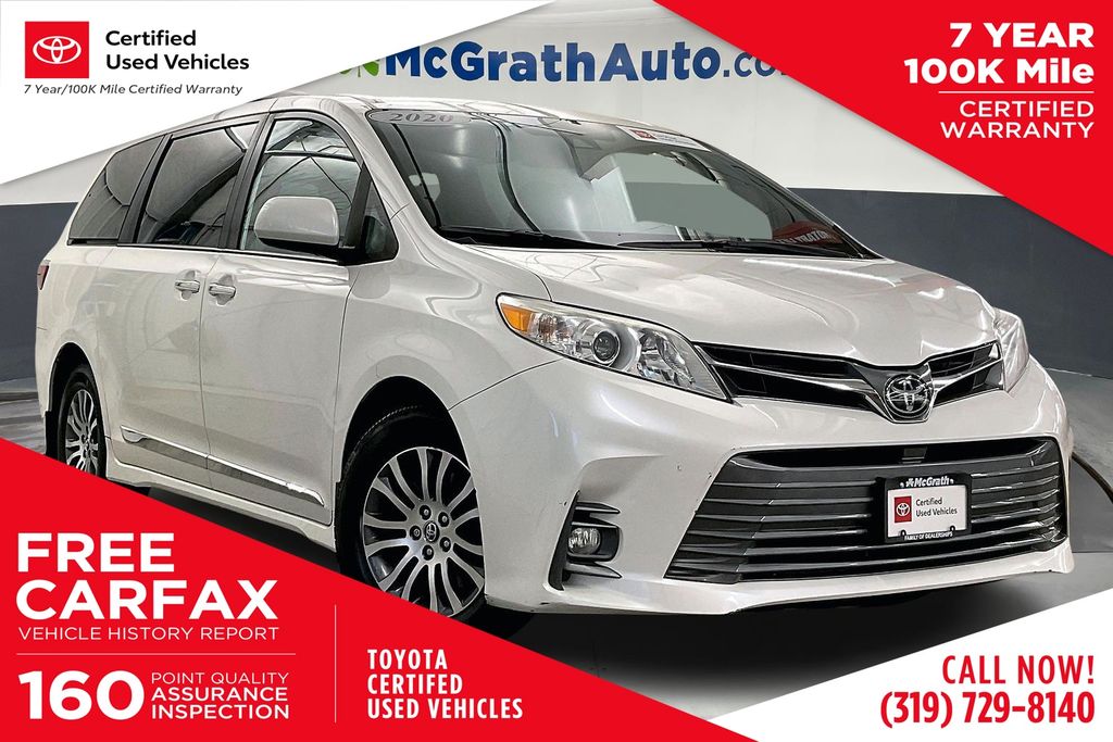 2020 Toyota Sienna XLE 7-Passenger FWD with Auto-Access Seat