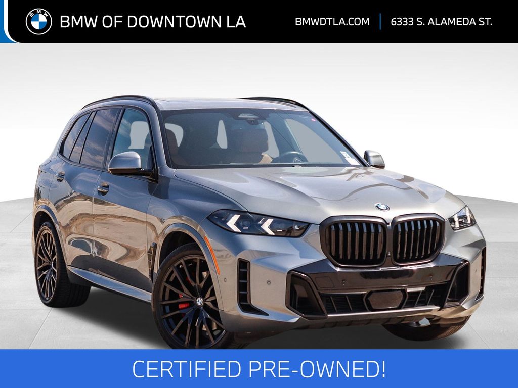 Skyscraper Gray Metallic 2024 BMW X5 SUV / Crossover All-Wheel Drive 8-Speed Automatic