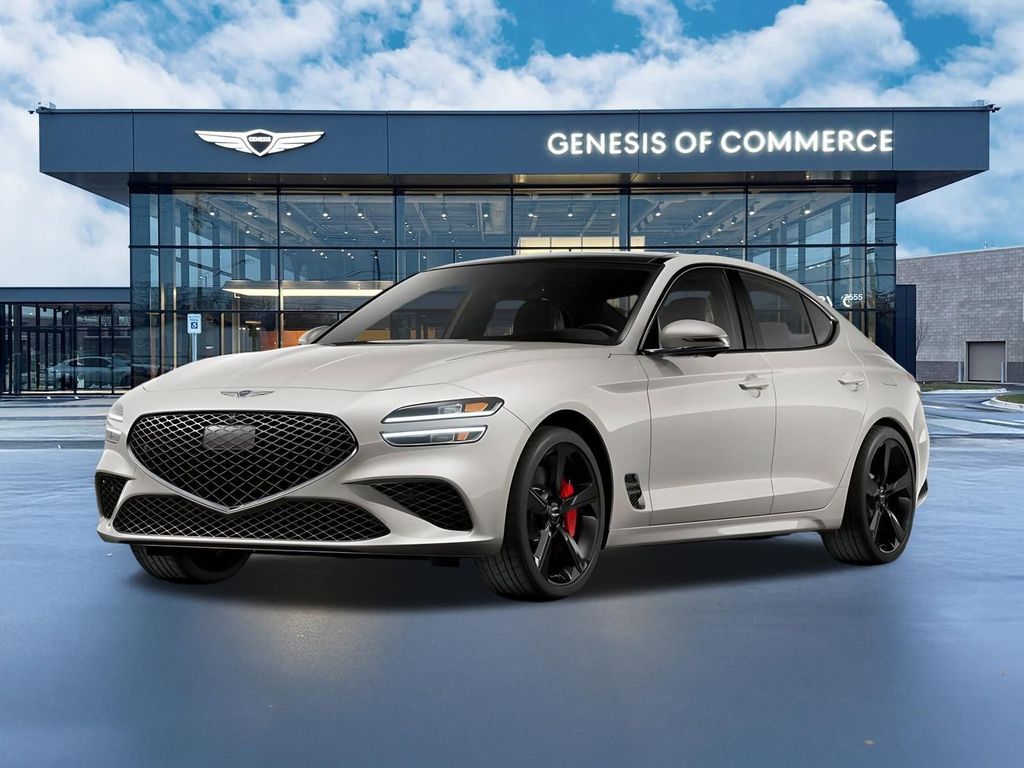 Vatna Gray 2026 Genesis G70 3.3T Sport Prestige AWD Sedan All-Wheel Drive 8-Speed Automatic