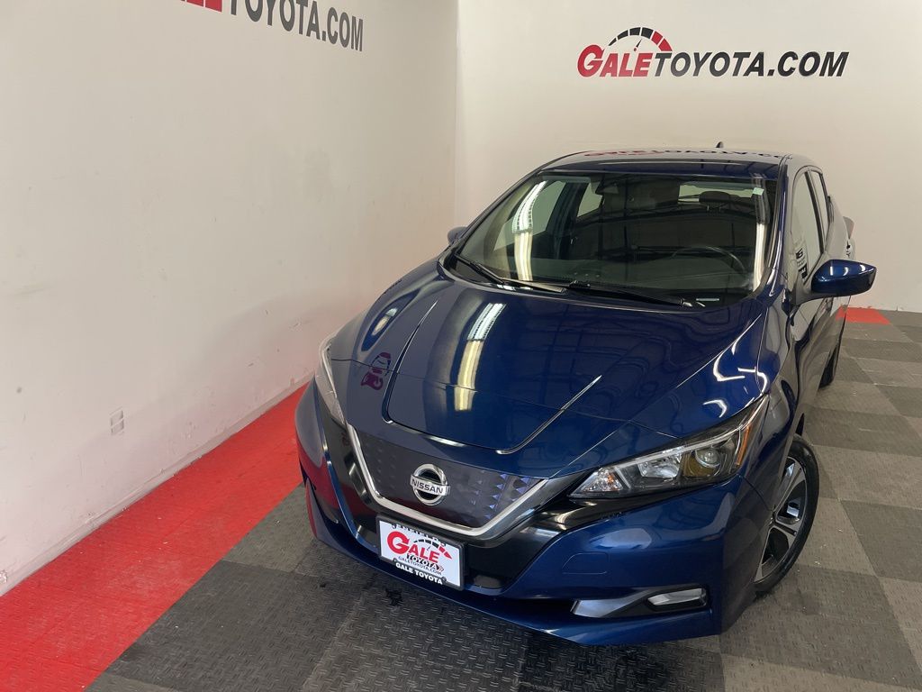 Used 2021 Nissan Leaf SV with VIN 1N4AZ1CV7MC553889 for sale in Enfield, CT