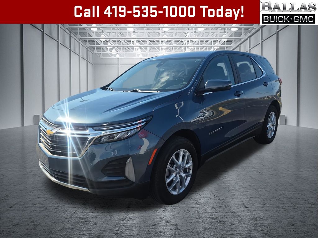 Lakeshore Blue Metallic 2024 Chevrolet Equinox SUV / Crossover Front-Wheel Drive 6-Speed Automatic Overdrive