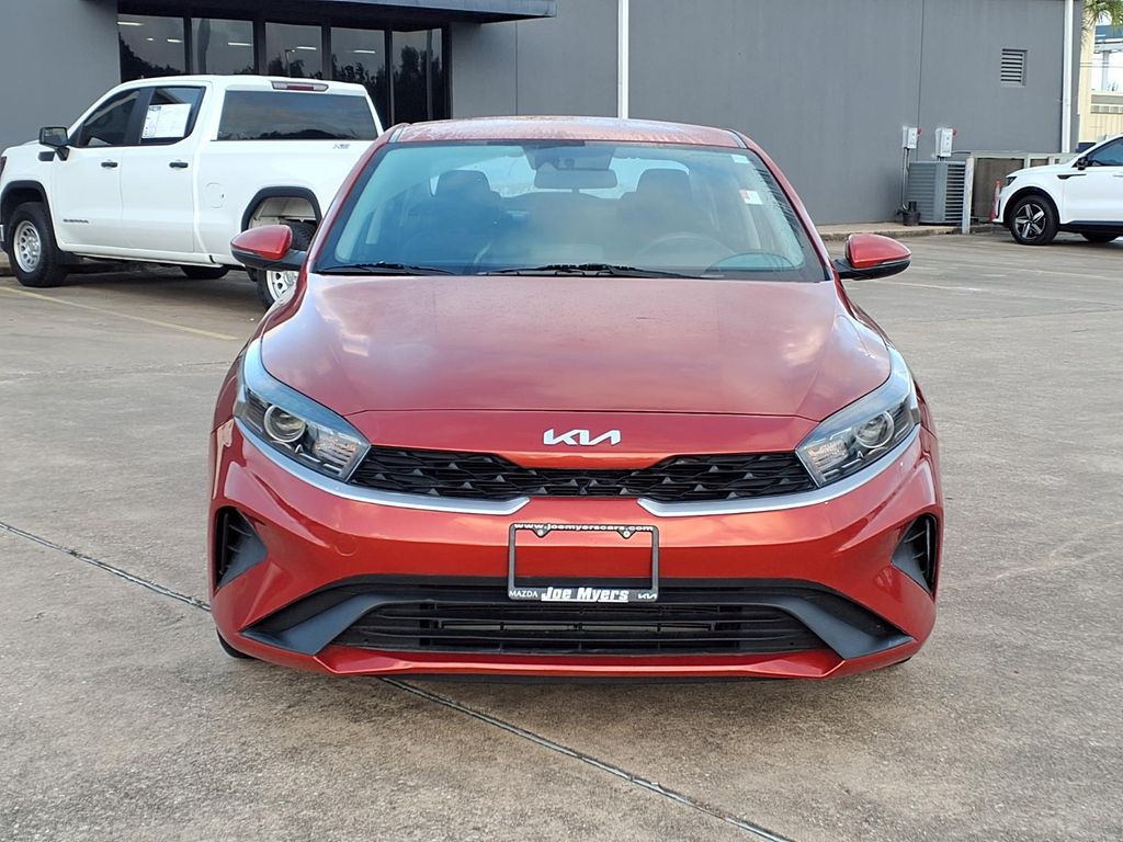 2023 Kia Forte LXS Red at Shottenkirk Kia Fort Bend