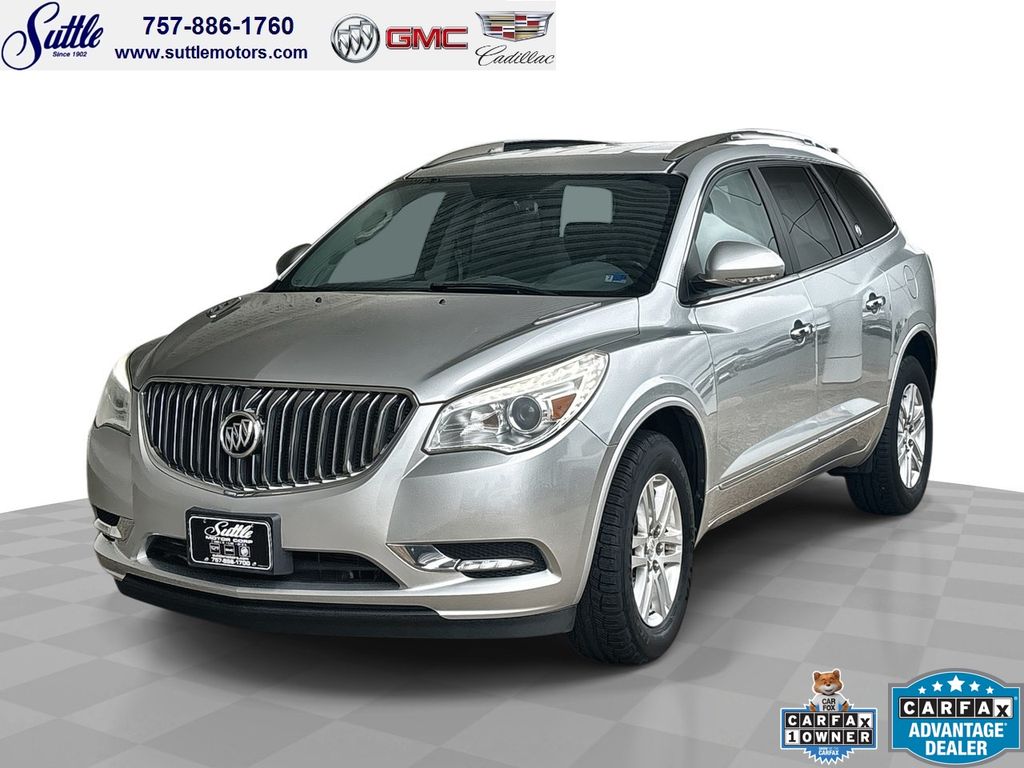 Quicksilver Metallic 2015 Buick Enclave SUV / Crossover Front-Wheel Drive 6-Speed Automatic Overdrive