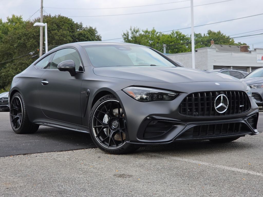 Gray (MANUFAKTUR Graphite Grey) 2026 Mercedes-Benz CLE Coupe All-Wheel Drive 9-Speed Automatic