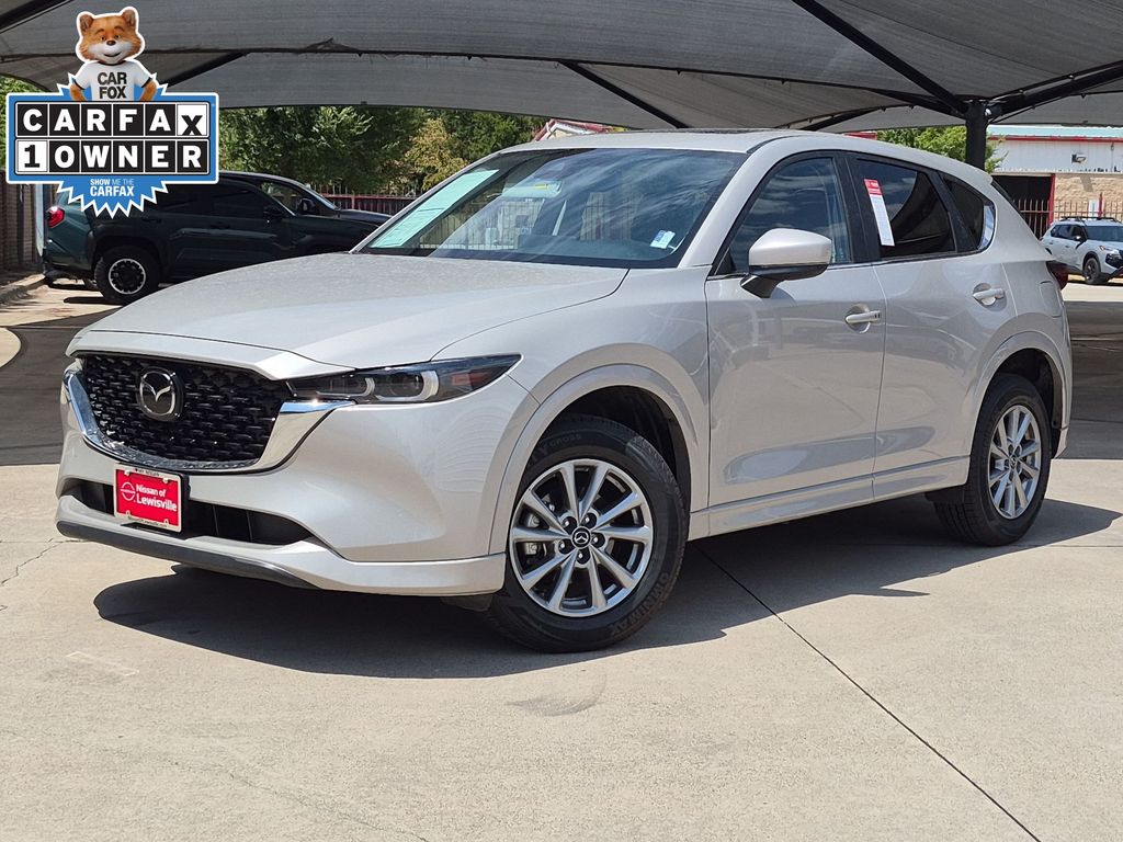 Gray (Platinum Quartz Metallic) 2025 Mazda CX-5 SUV / Crossover All-Wheel Drive 6-Speed Automatic