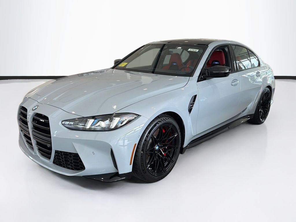 Gray (Brooklyn Grey Metallic) 2027 BMW M3 Sedan Rear-Wheel Drive 6-Speed Manual