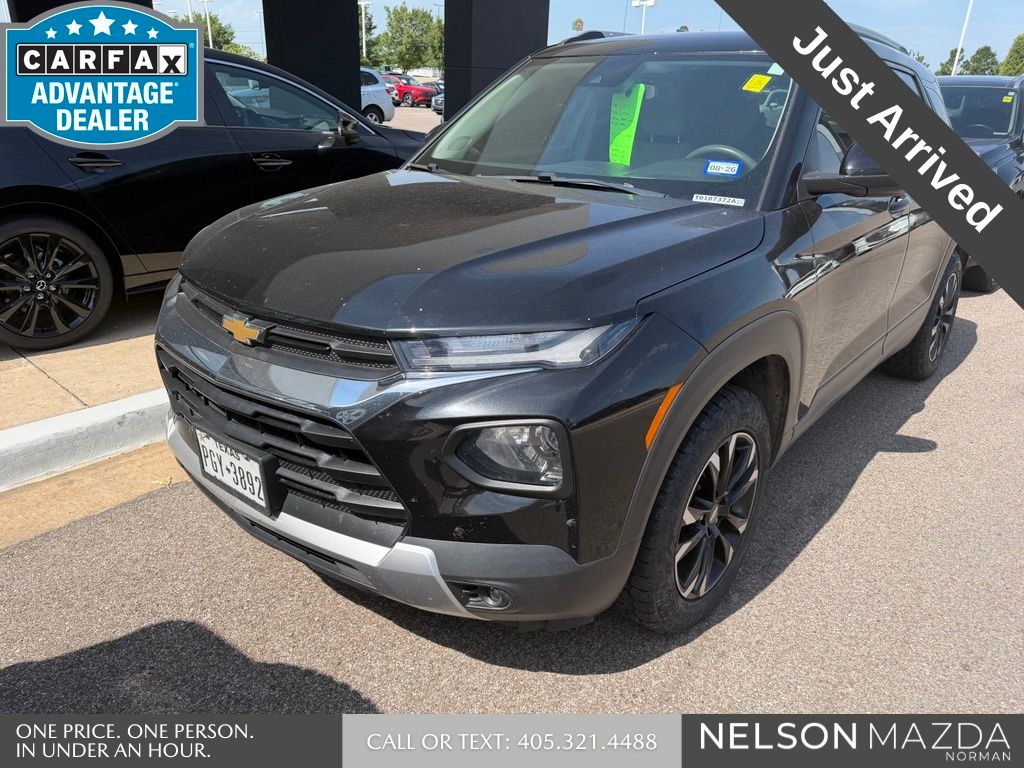 Mosaic Black Metallic 2021 Chevrolet Trailblazer SUV / Crossover Four-Wheel Drive 9-Speed Automatic